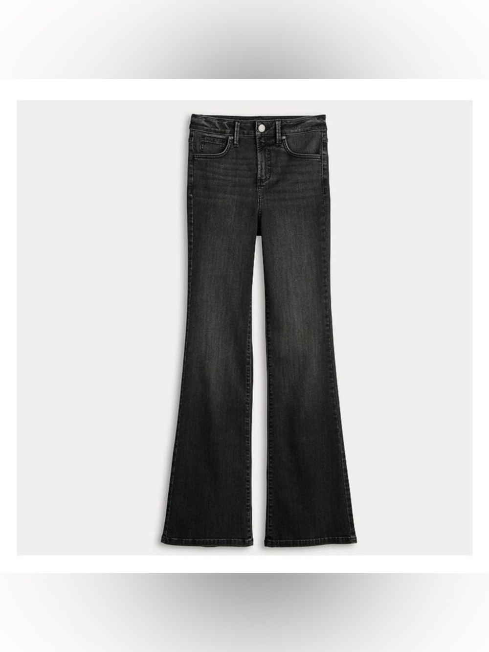 LC Lauren Conrad Super High Rise Flare Jeans
